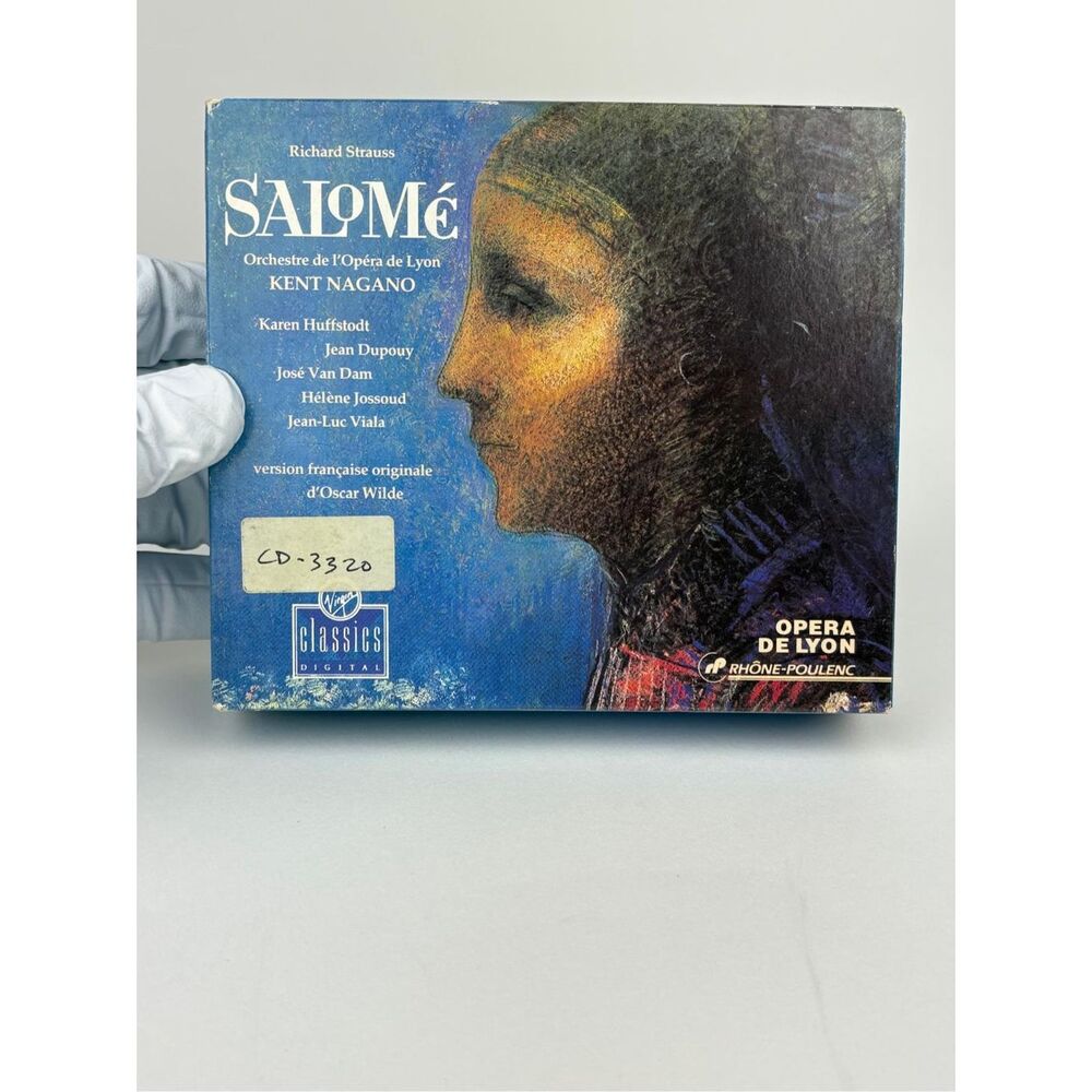 Richard Strauss Salomé Orchestra de l'Opéra de Lyon Kent Nagano 2 CD Box Set BH2